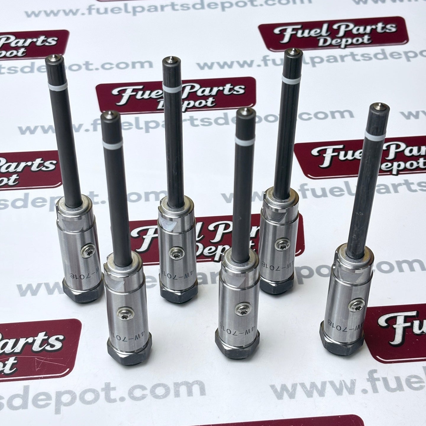 6 Pcs Fuel Injector Pencil Nozzle 4W-7018 4W7018 Fit for Caterpillar CAT 3406B 3432 3408 3408B - Fuel Parts Depot