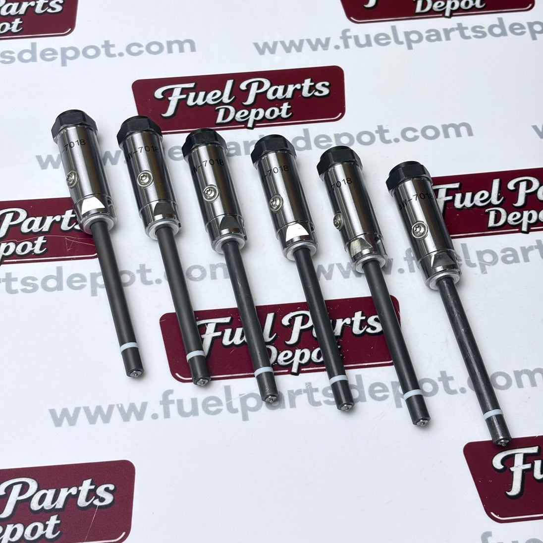 6 Pcs Fuel Injector Pencil Nozzle 4W-7018 4W7018 Fit for Caterpillar CAT 3406B 3432 3408 3408B - Fuel Parts Depot