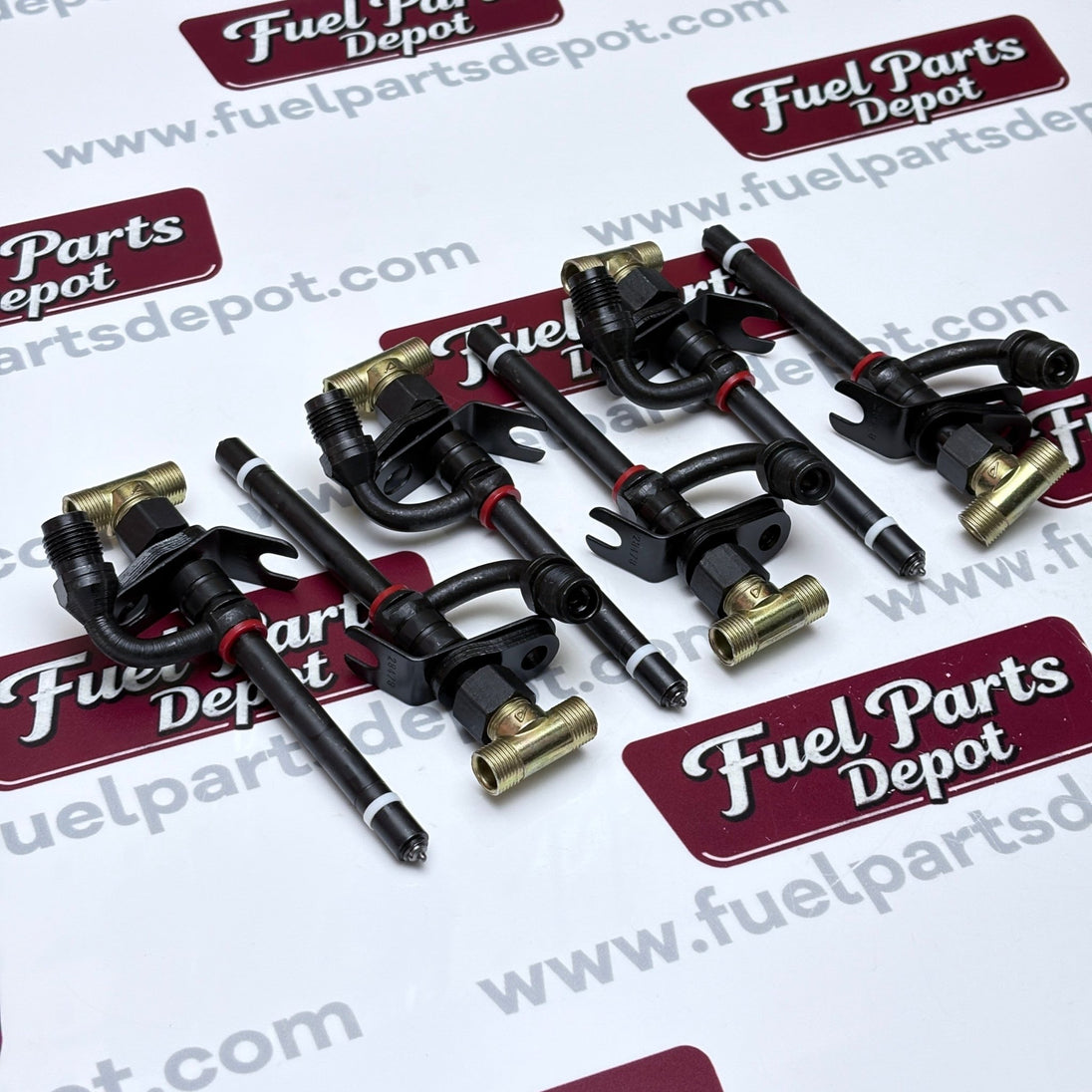 6 Pcs Fuel Injector RE38087 RE36939 for John Deere 310C 315D 344E 344G 410C&nbsp;5400 6200 6300 6600 - Fuel Parts Depot
