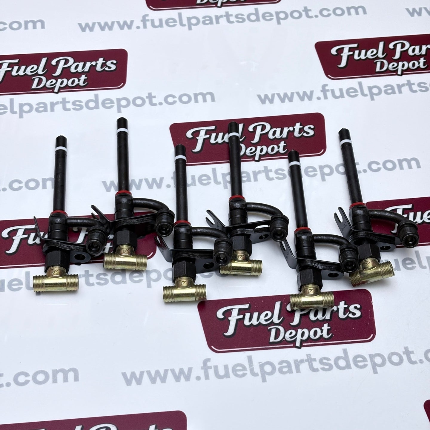 6 Pcs Fuel Injector RE38087 RE36939 for John Deere 310C 315D 344E 344G 410C&nbsp;5400 6200 6300 6600 - Fuel Parts Depot