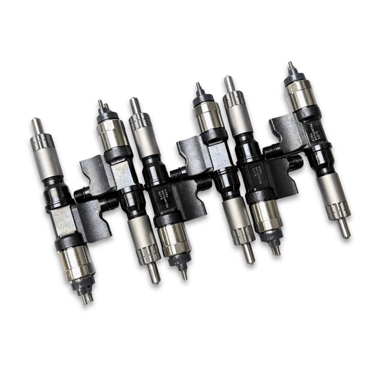 6 Pcs Fuel Injector Set 095000-6384 095000-6382 for Isuzu 6HK1 7.8L Engine NPR NQR Truck Excavator - Fuel Parts Depot