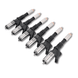 6 Pcs Fuel Injector Set 6156-11-3300 095000-1211 for Komatsu SA6D125E Engine PC400-7 Excavator - Fuel Parts Depot
