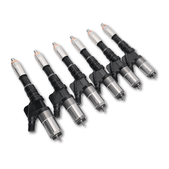 6 Pcs Fuel Injector Set 6156-11-3300 095000-1211 for Komatsu SA6D125E Engine PC400-7 Excavator - Fuel Parts Depot