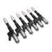 6 Pcs Fuel Injector Set 6156-11-3300 095000-1211 for Komatsu SA6D125E Engine PC400-7 Excavator - Fuel Parts Depot