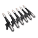 6 Pcs Fuel Injector Set 6156-11-3300 095000-1211 for Komatsu SA6D125E Engine PC400-7 Excavator - Fuel Parts Depot
