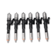 6 Pcs Fuel Injector Set 6156-11-3300 095000-1211 for Komatsu SA6D125E Engine PC400-7 Excavator - Fuel Parts Depot
