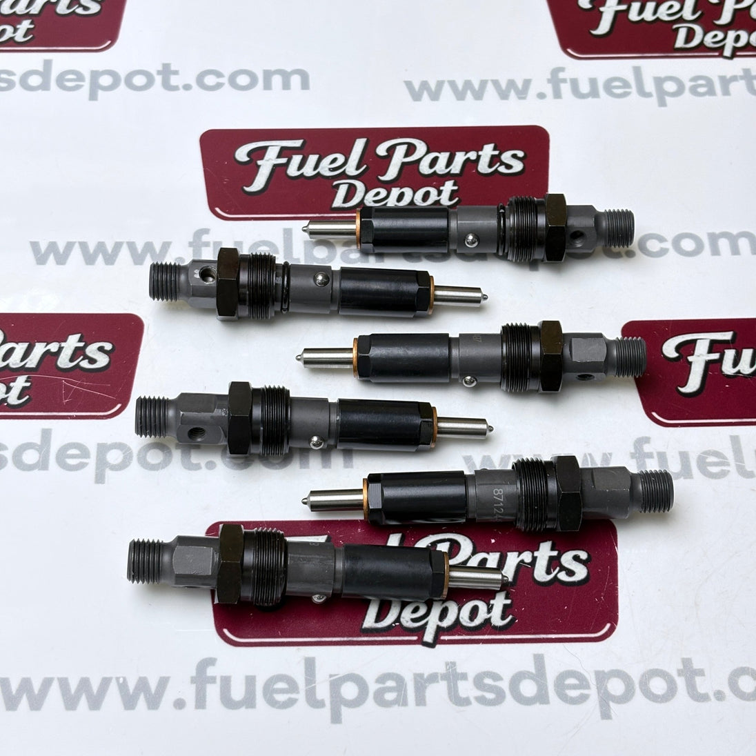6 Pcs Fuel Injector Set 87124497 KDAL-P018A for Cummins 6BTAA5.9-G2 Engine Generator Set - Fuel Parts Depot