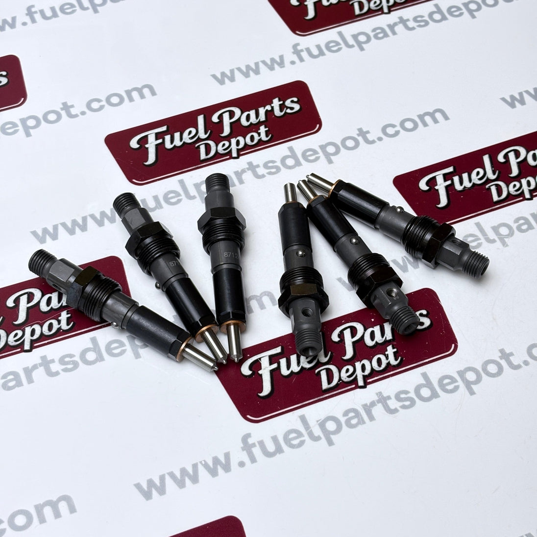 6 Pcs Fuel Injector Set 87124497 KDAL-P018A for Cummins 6BTAA5.9-G2 Engine Generator Set - Fuel Parts Depot