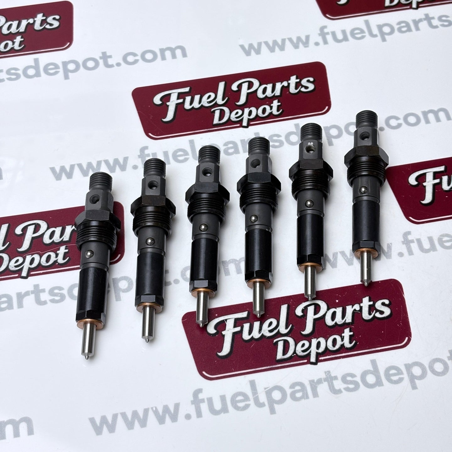 6 Pcs Fuel Injector Set 87124497 KDAL-P018A for Cummins 6BTAA5.9-G2 Engine Generator Set - Fuel Parts Depot
