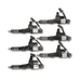 6 Pcs Fuel Injector VH23670E0010 for Hino Engine J08E Kobelco Excavator SK350-9 SK200-8 SK260-8 - Fuel Parts Depot
