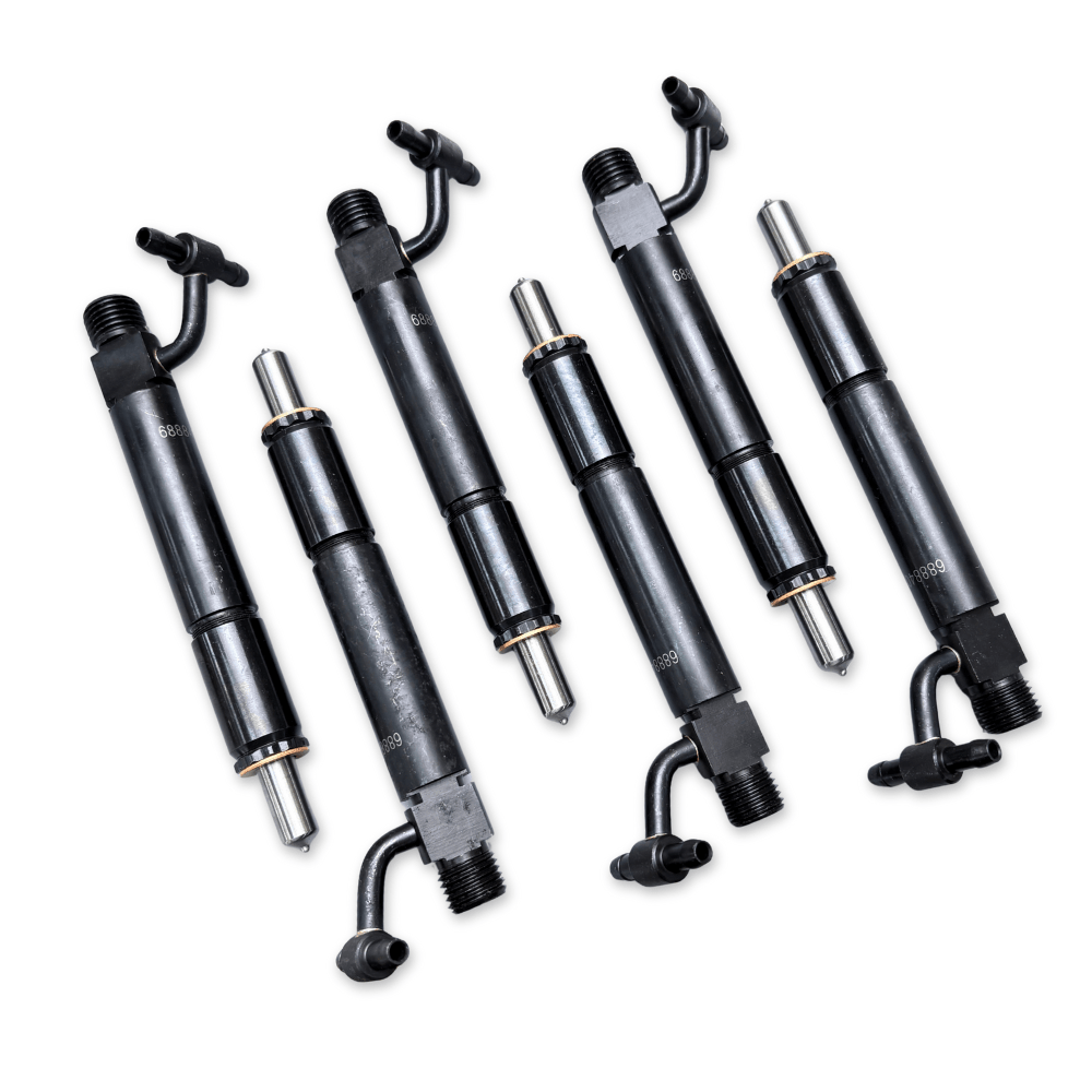 6 Pcs Fuel Injector w/Nozzle 688840C91 749763C91 780328 For Navistar Engine DT466 - Fuel Parts Depot