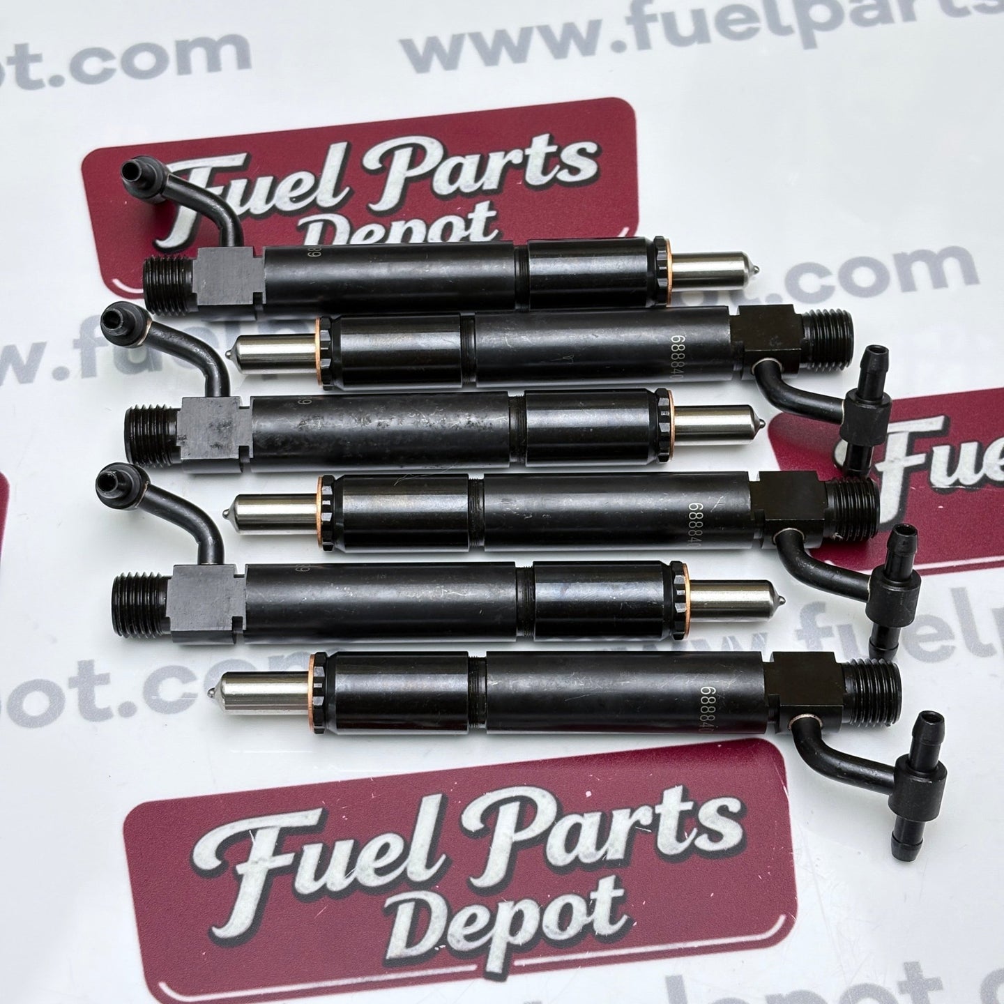6 Pcs Fuel Injector w/Nozzle 688840C91 749763C91 780328 For Navistar Engine DT466 - Fuel Parts Depot