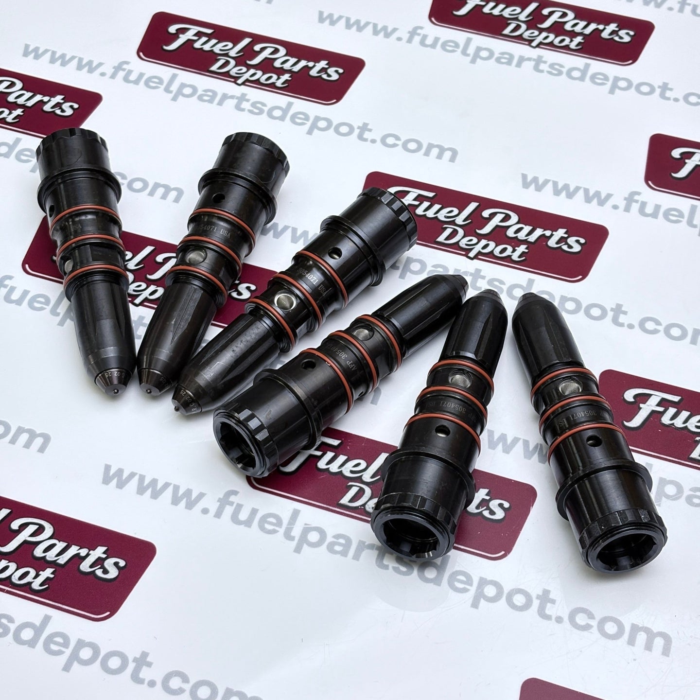 6 Pcs Fuel Injectors 3054071 3018346 3009466 for Cummins N855 Engine QSM11 NT855 K38 K496 - Fuel Parts Depot