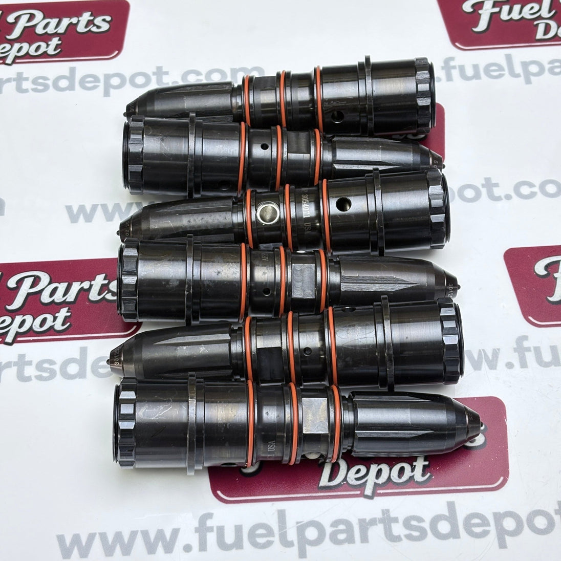 6 Pcs Fuel Injectors 3054071 3018346 3009466 for Cummins N855 Engine QSM11 NT855 K38 K496 - Fuel Parts Depot
