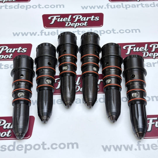 6 Pcs Fuel Injectors 3054071 3018346 3009466 for Cummins N855 Engine QSM11 NT855 K38 K496 - Fuel Parts Depot