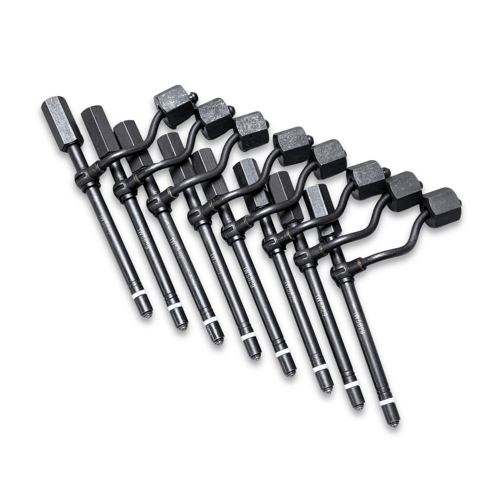 8 Pcs Fuel Injector 1W5829 1W-5829 0R-2503 for Caterpillar CAT 3208 3204 3304 Engine 215 225 943 953 613B Full Set - Fuel Parts Depot