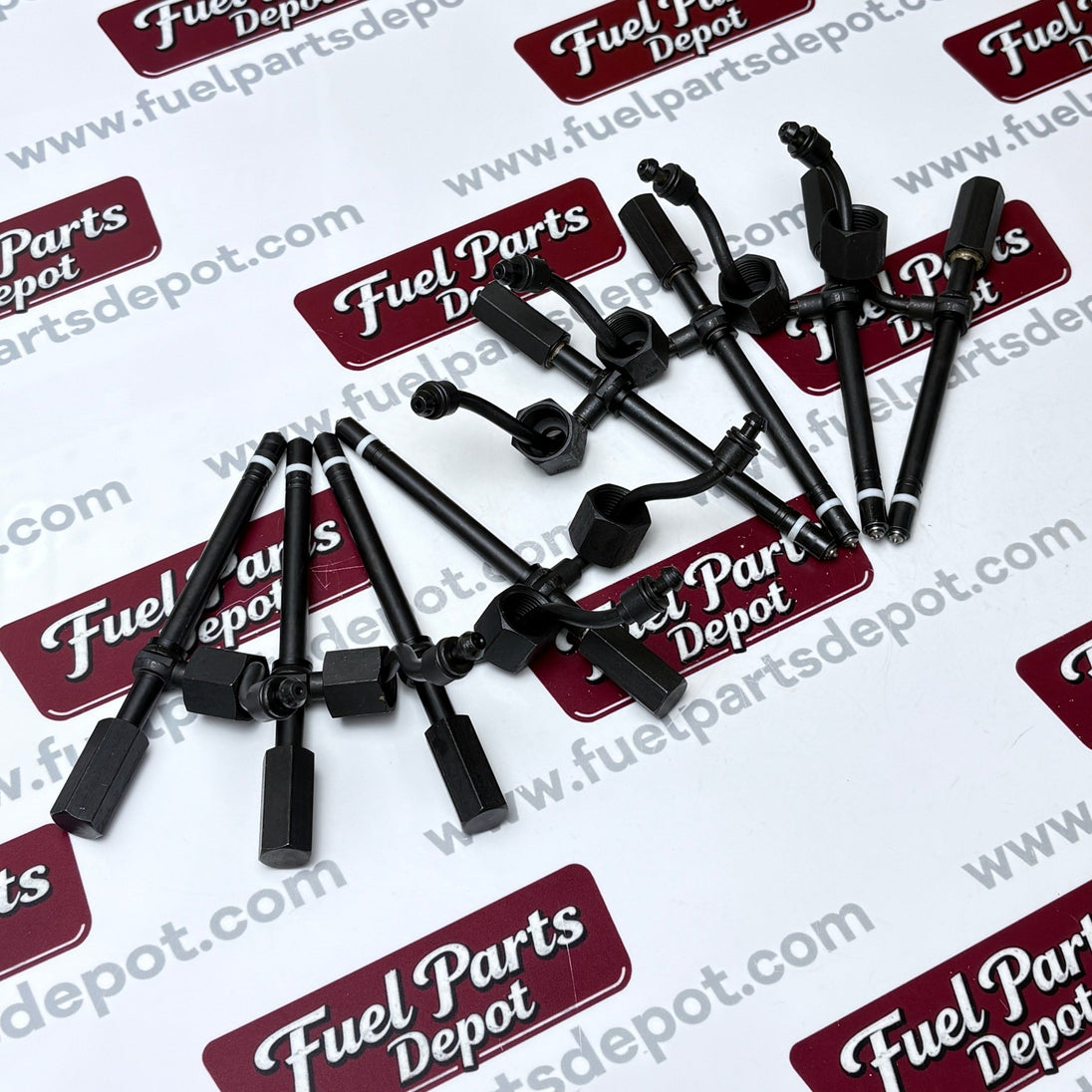 8 Pcs Fuel Injector 1W5829 1W-5829 0R-2503 for Caterpillar CAT 3208 3204 3304 Engine 215 225 943 953 613B Full Set - Fuel Parts Depot