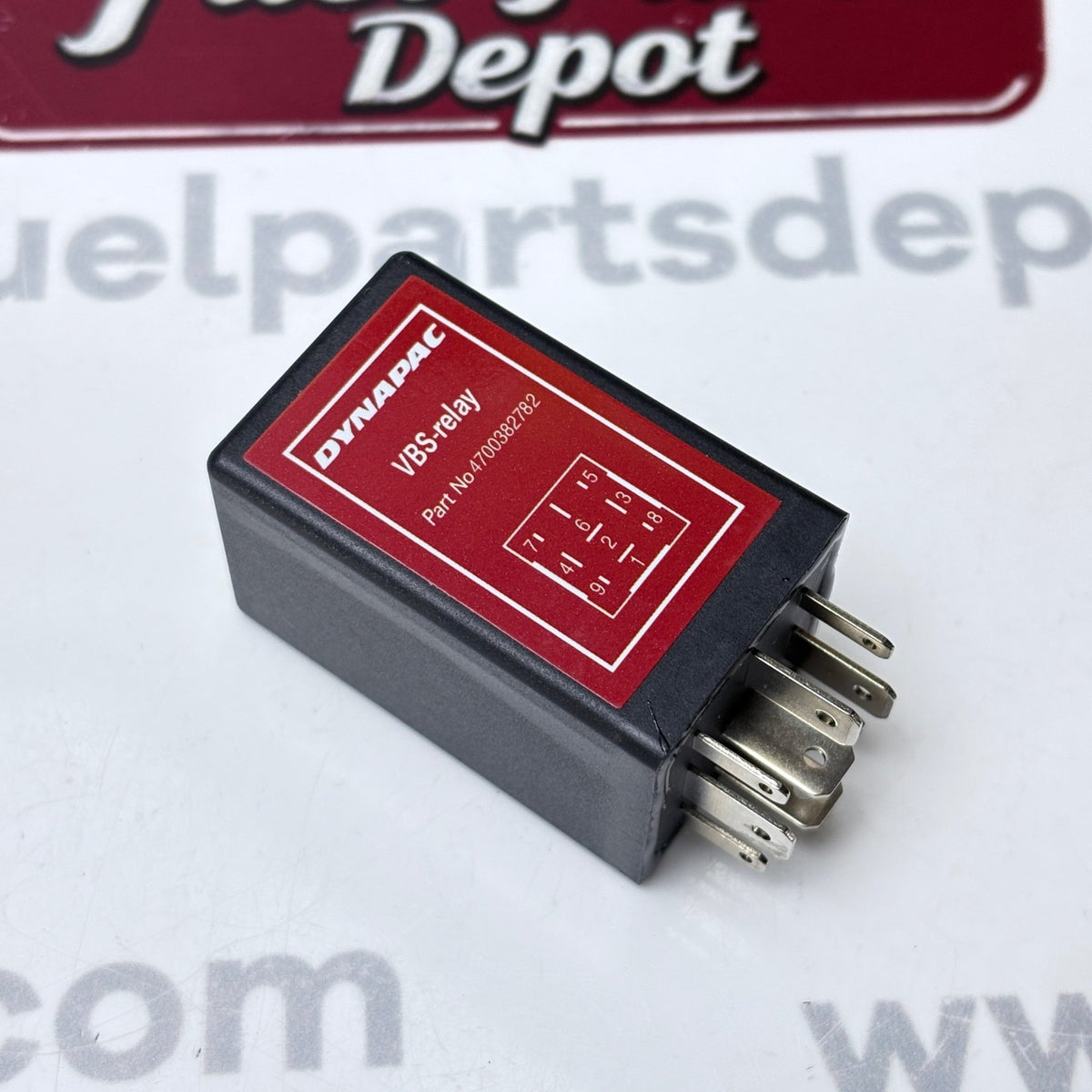 9 Pins Roller Grader VBS Relay 4700382782 382782 for Dynapac CC422 CC522 CC622 Roller Compactor - Fuel Parts Depot