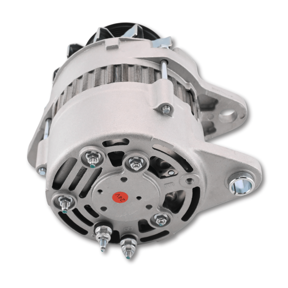 Alternator 600-821-6190 6008216190 28V 35A for Komatsu S6D95L SA6D95L SAA6D95LE PC200-6 PC210-6 PC220-6 PC230-6 Excavator - Fuel Parts Depot