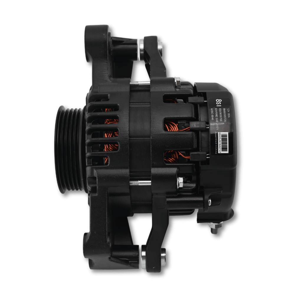 Alternator 8M6005723 8600766 Delco 8SI for Mercury Marine Verado 200 HP EFI L6 Supercharged Outboard Engine - Fuel Parts Depot