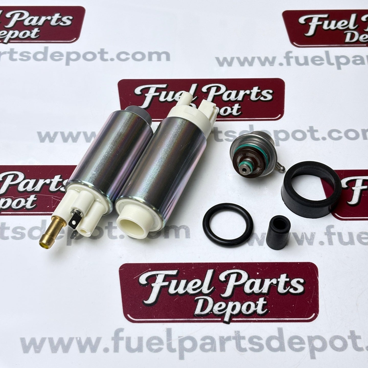 Dual High & Low Pressure Fuel Pump Kit 888725T02 888733T02 for Mercury Outboard 75HP 90HP 115HP 125HP 200HP 225HP 250HP 300HP - Fuel Parts Depot