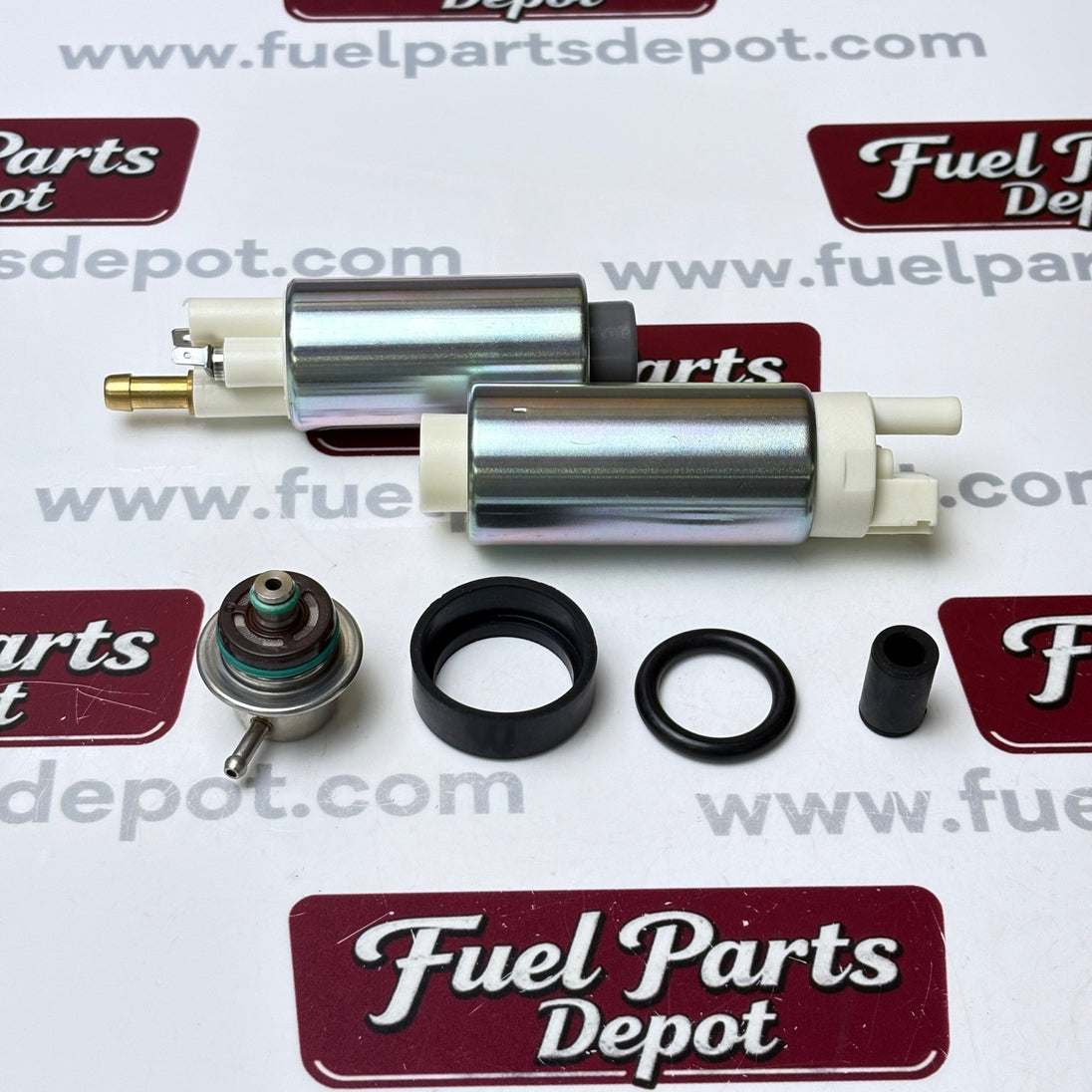 Dual High & Low Pressure Fuel Pump Kit 888725T02 888733T02 for Mercury Outboard 75HP 90HP 115HP 125HP 200HP 225HP 250HP 300HP - Fuel Parts Depot
