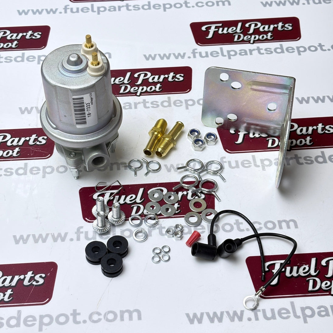 Electric Fuel Pump 18-7333 50-0001 RA080018 Fit for Sierra Marine - Fuel Parts Depot