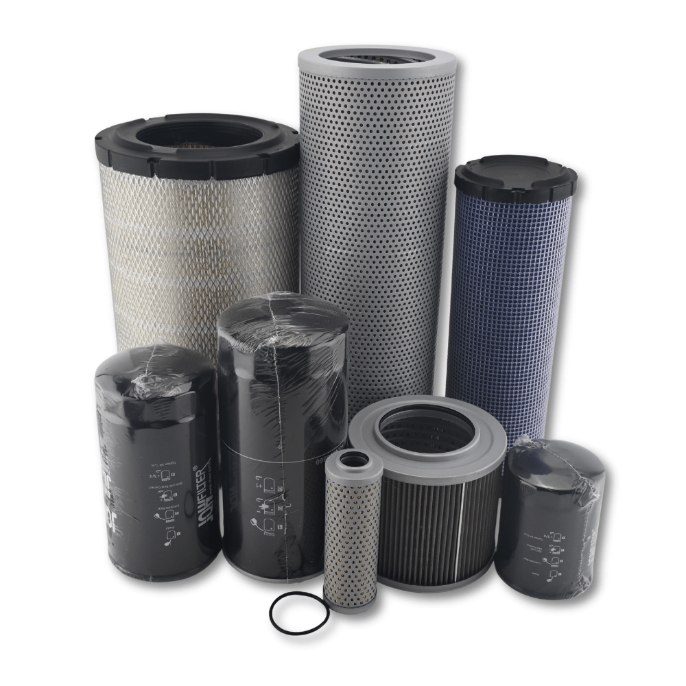 Filter Kit L4283861 4287060 for Isuzu Engine 6BD1T Hitachi Excavator EX200-2 EX200-3 - Fuel Parts Depot