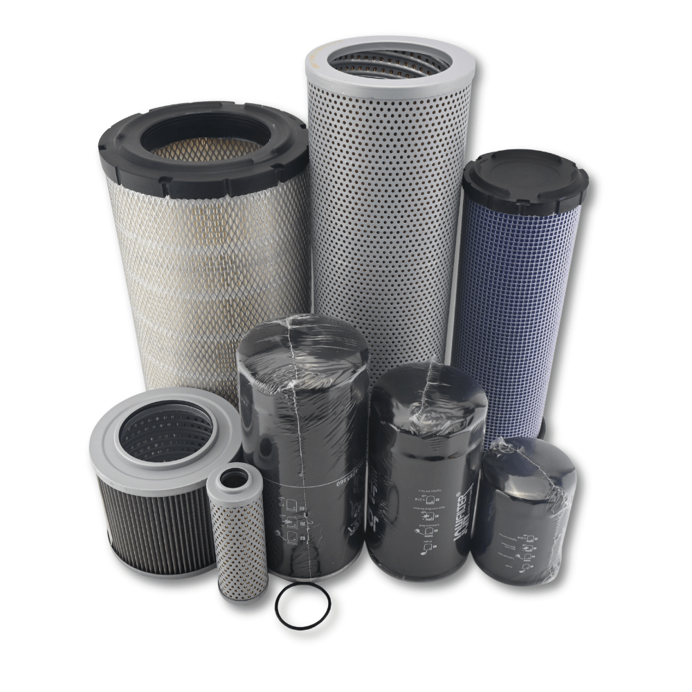 Filter Kit L4283861 4287060 for Isuzu Engine 6BD1T Hitachi Excavator EX200-2 EX200-3 - Fuel Parts Depot
