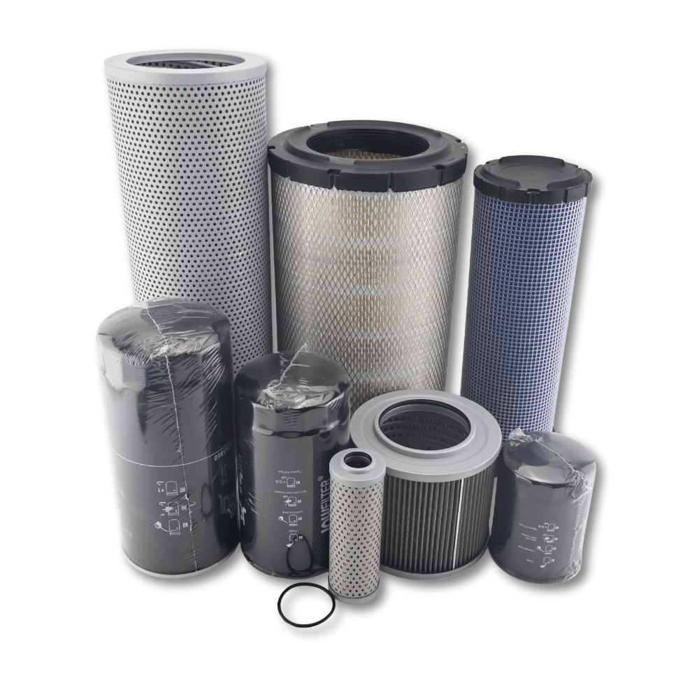 Filter Kit L4283861 4287060 for Isuzu Engine 6BD1T Hitachi Excavator EX200-2 EX200-3 - Fuel Parts Depot