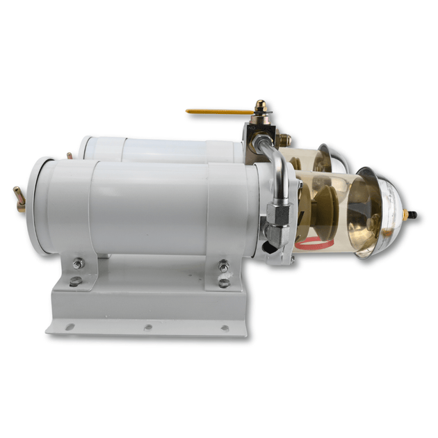 Fuel Filter Water Separator 751000MAX10 751000MAX for Parker Racor 1000 Marine Dual Turbine Series 10 Micron - Fuel Parts Depot