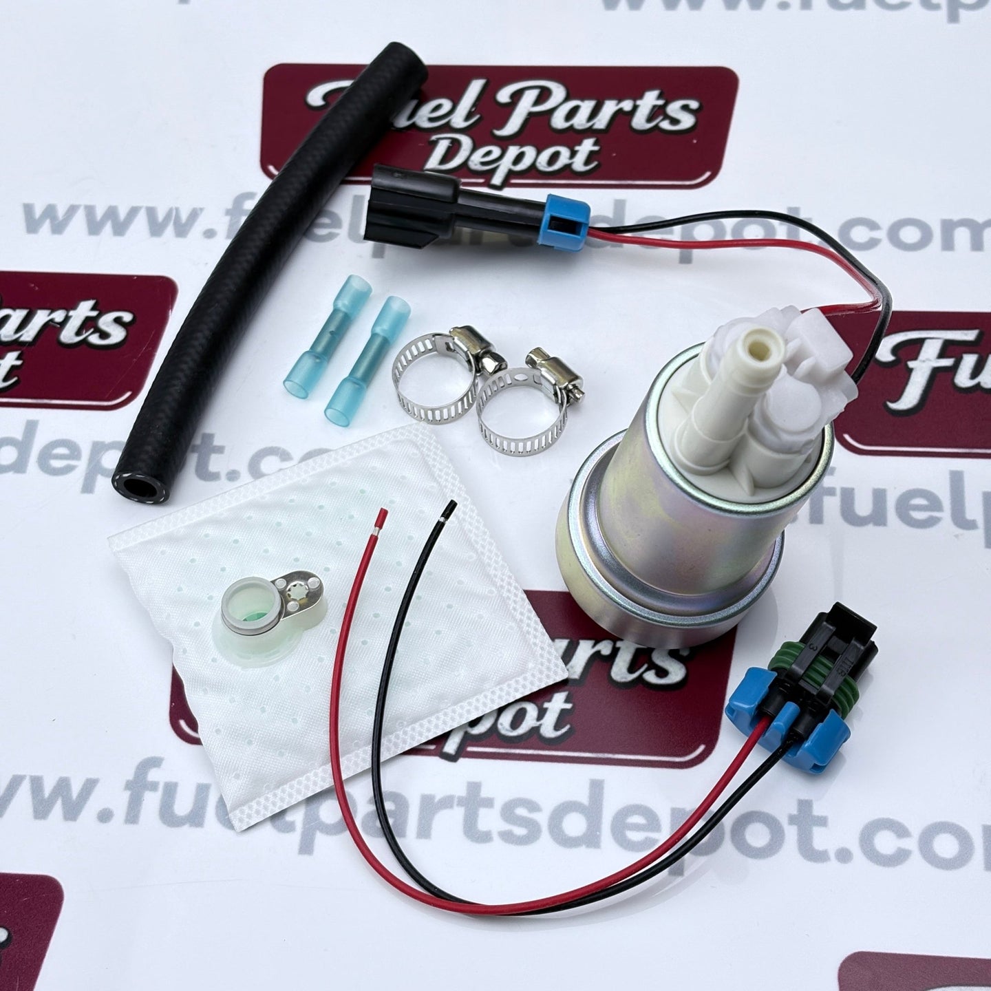 Fuel Pump + 400 - 1168 Install Kits F90000285 For WALBRO/TI 525LPH HELLCAT E85 - Fuel Parts Depot