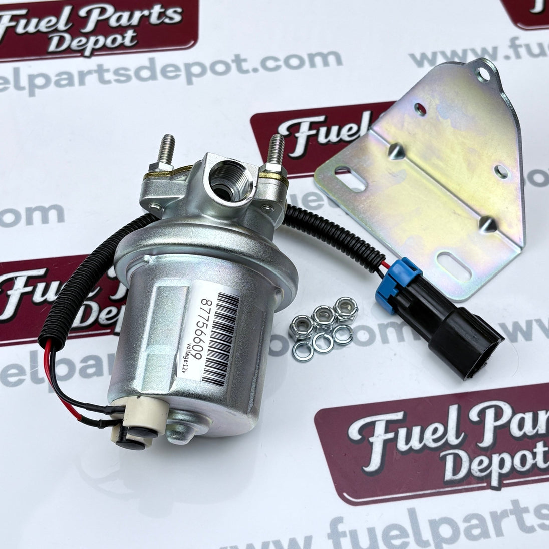 Fuel Pump 87756609 P76911 For Case Combine 2577 2588 12V Diesel Electric - Fuel Parts Depot