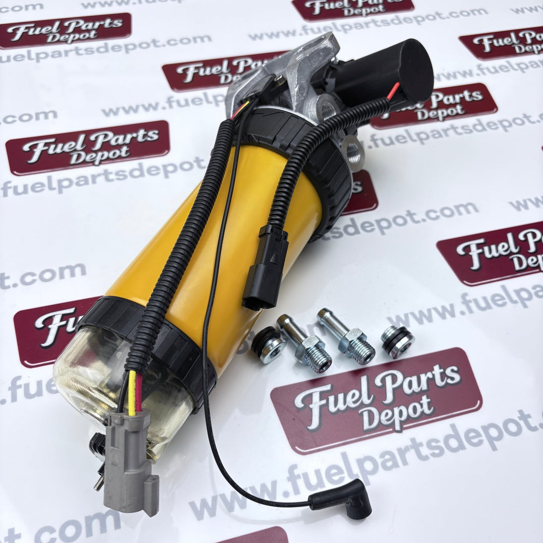 FUEL PUMP & FILTER GROUP 232 - 5877 2325877 For Caterpillar CAT 414E 416E 420D 422E 424D 914G - Fuel Parts Depot