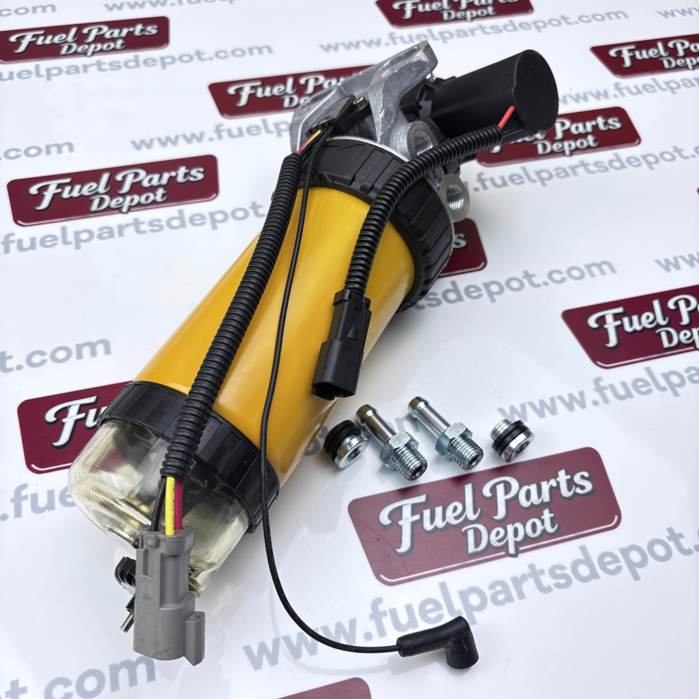 FUEL PUMP & FILTER GROUP 232 - 5877 2325877 For Caterpillar CAT 414E 416E 420D 422E 424D 914G - Fuel Parts Depot