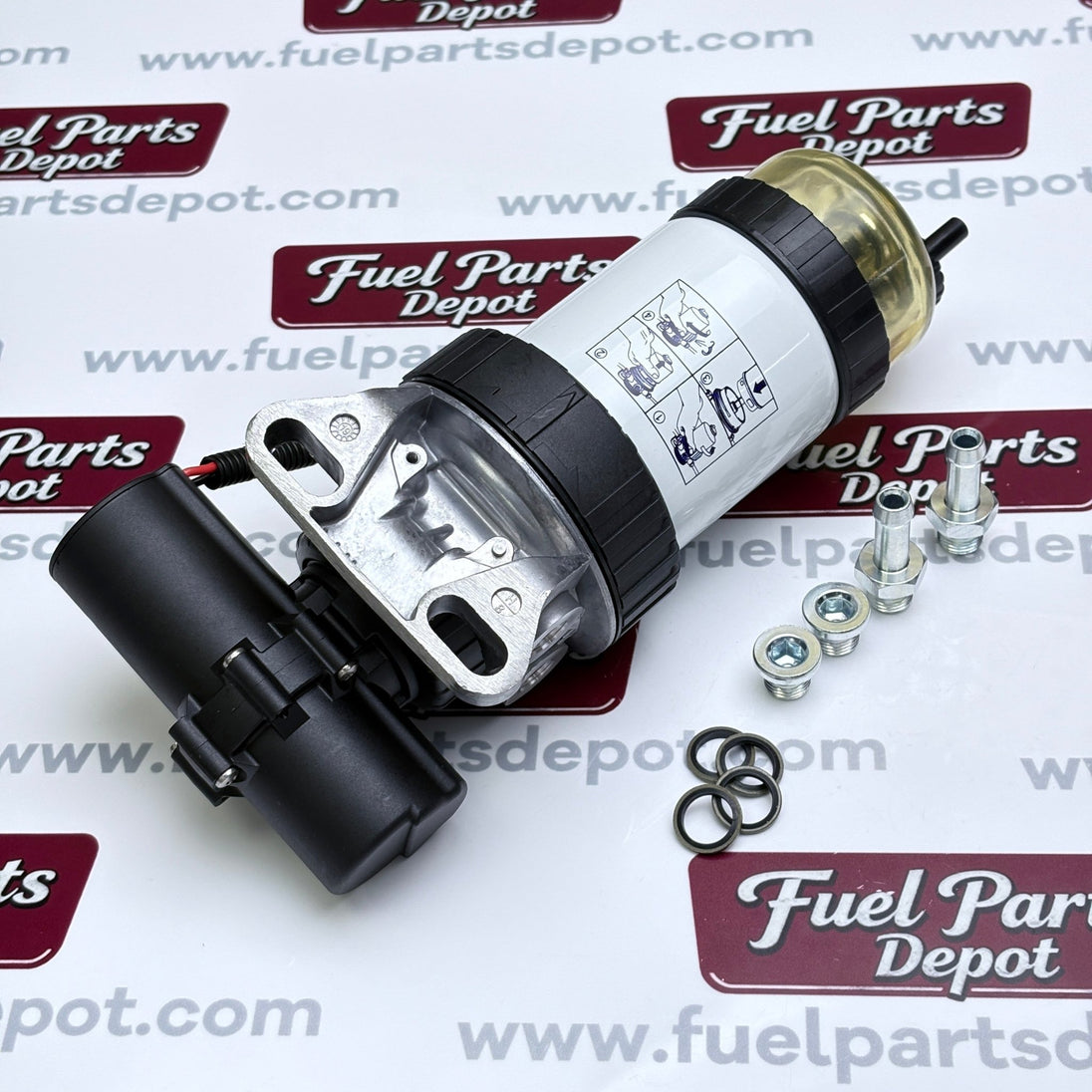 Fuel Pump&Filter V837073630 837073630 for Massey Ferguson 6465 6480 5465 5475 7465 - Fuel Parts Depot