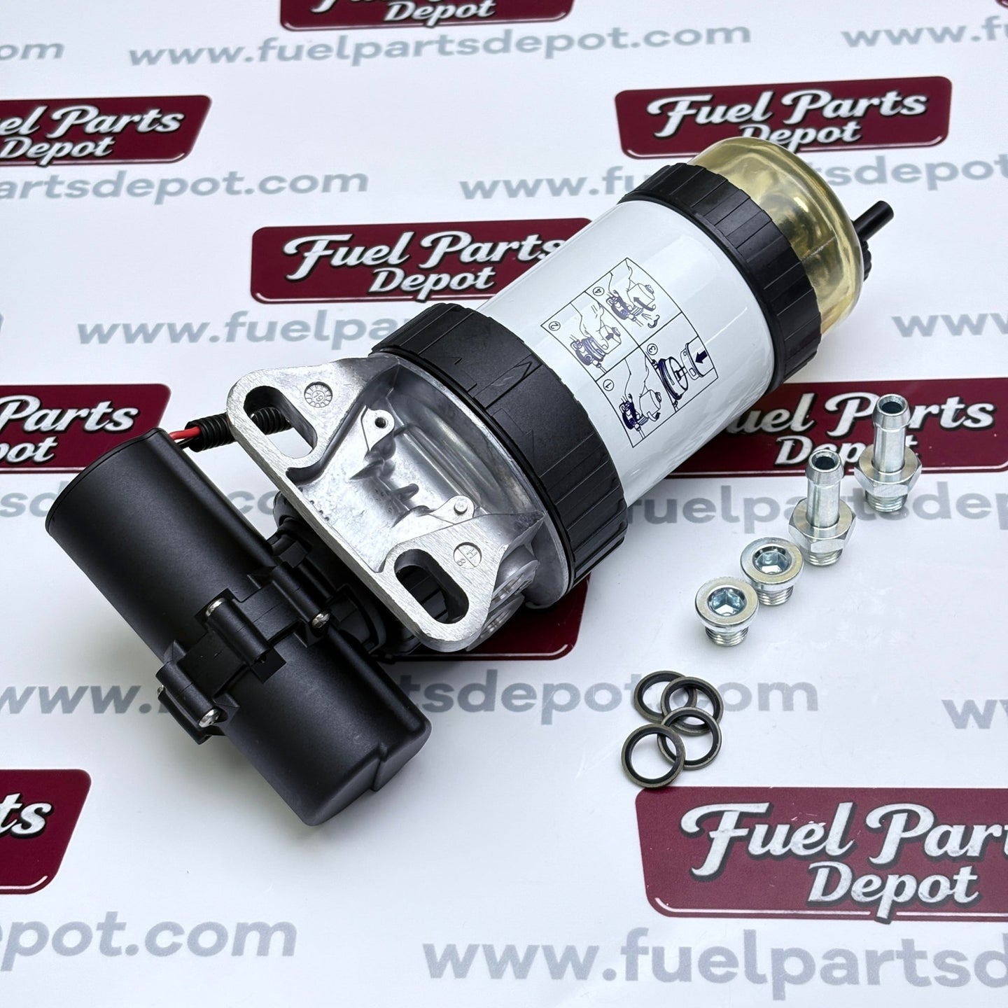Fuel Pump&Filter V837073630 837073630 for Massey Ferguson 6465 6480 5465 5475 7465 - Fuel Parts Depot
