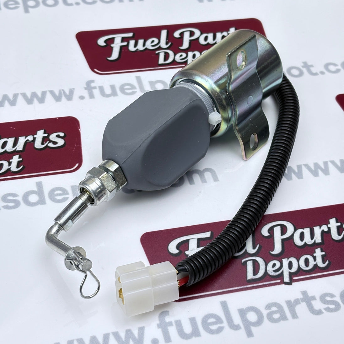 Fuel Shut Off Solenoid 12V SA - 4847 - 12 Shutdown Solenoid 1751ES - 12E7UC5B1S1 for Woodward 1700 Series Diesel Tractor - Fuel Parts Depot