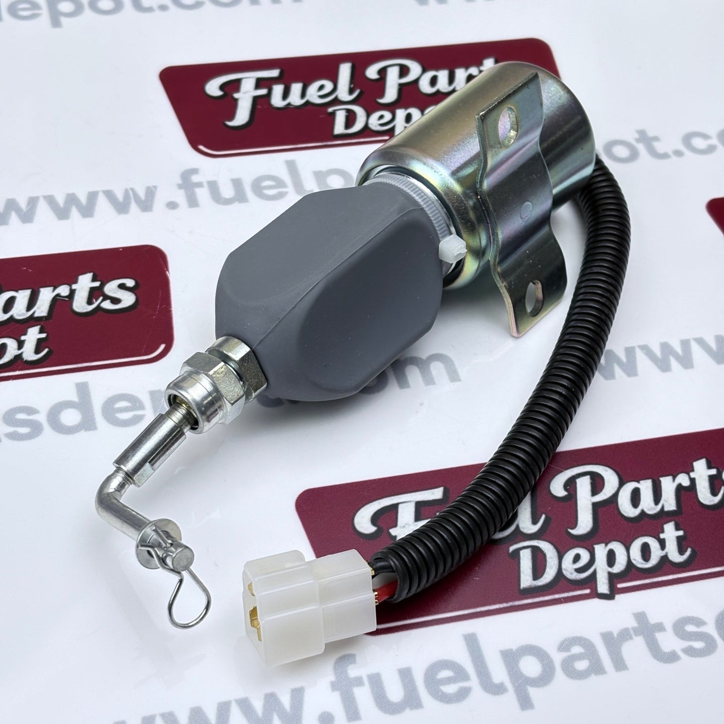 Fuel Shut Off Solenoid 12V SA - 4847 - 12 Shutdown Solenoid 1751ES - 12E7UC5B1S1 for Woodward 1700 Series Diesel Tractor - Fuel Parts Depot