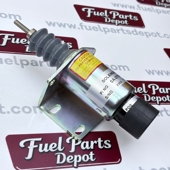 Fuel Shutoff Solenoid 12V SA - 2774 - 12 Stop Solenoid 2001 - 12F2U1B2A For Woodward Counterparts - Fuel Parts Depot