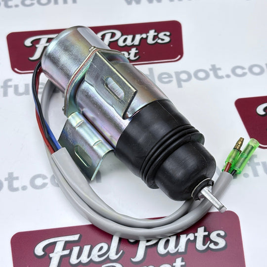 Fuel Shutoff Solenoid 24V 1819100520 1 - 81910 - 0520 MV2 - 17A for Isuzu 4JG1 4JG2 6BG1 Engine - Fuel Parts Depot