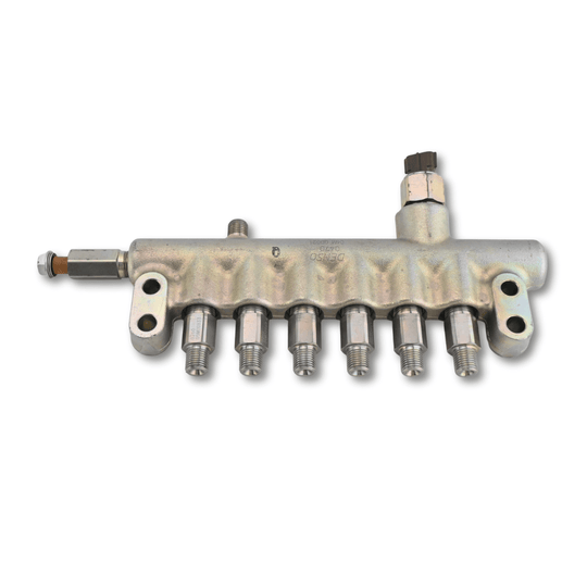 Genuine Isuzu 6HK1TC Injector Common Rail Assembly 8-98152950-2 8-97323019-0 for Hitachi Excavator - Fuel Parts Depot