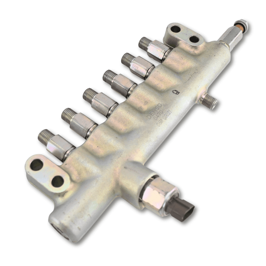 Genuine Isuzu 6HK1TC Injector Common Rail Assembly 8-98152950-2 8-97323019-0 for Hitachi Excavator - Fuel Parts Depot