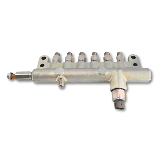 Genuine Isuzu 6HK1TC Injector Common Rail Assembly 8-98152950-2 8-97323019-0 for Hitachi Excavator - Fuel Parts Depot