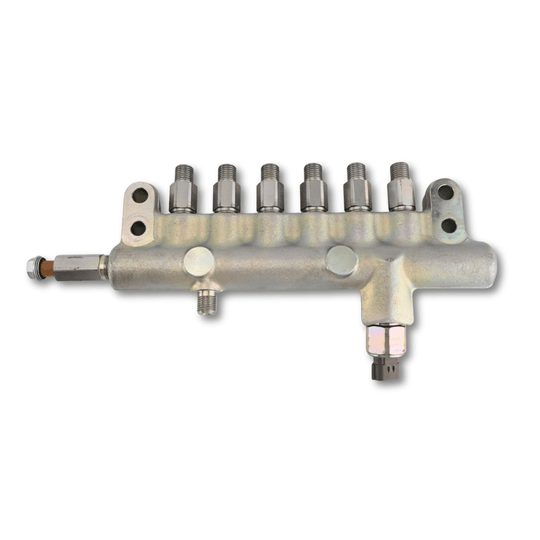 Genuine Isuzu 6HK1TC Injector Common Rail Assembly 8-98152950-2 8-97323019-0 for Hitachi Excavator - Fuel Parts Depot
