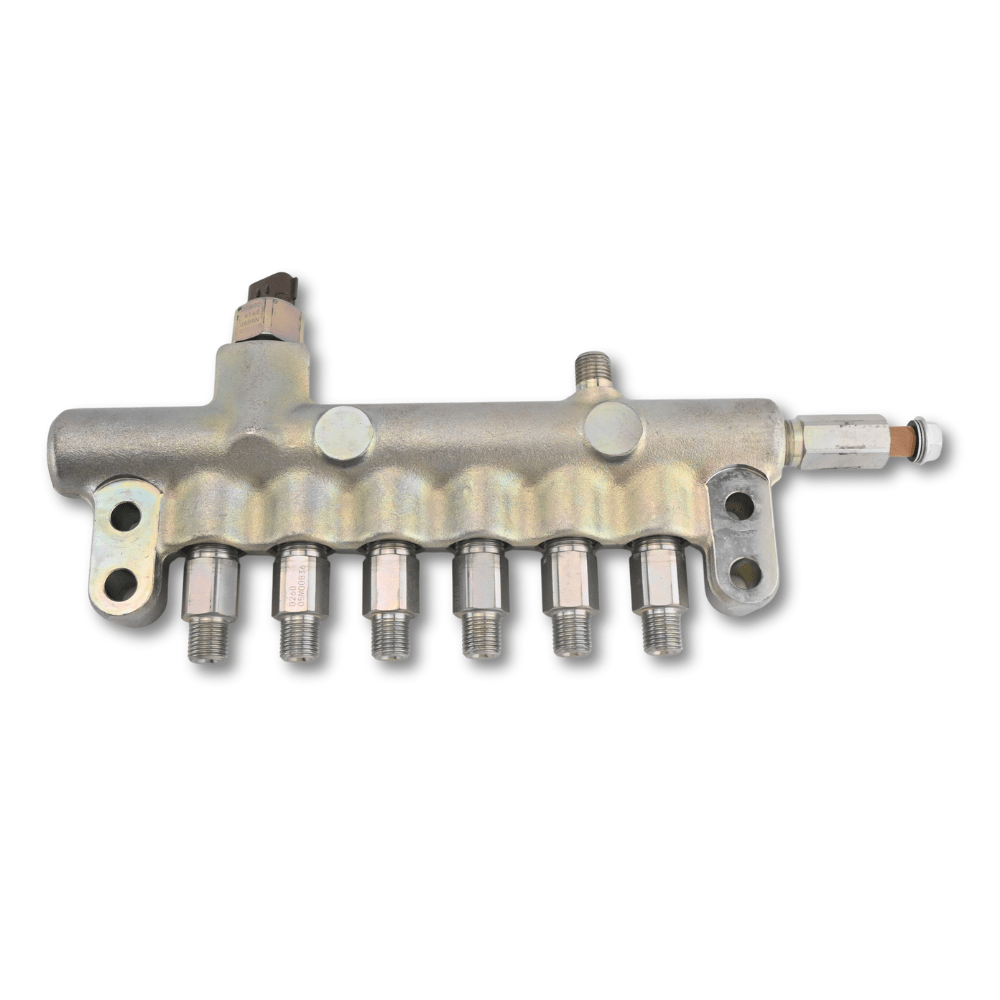Genuine Isuzu 6HK1TC Injector Common Rail Assembly 8-98152950-2 8-97323019-0 for Hitachi Excavator - Fuel Parts Depot