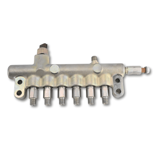 Genuine Isuzu 6HK1TC Injector Common Rail Assembly 8-98152950-2 8-97323019-0 for Hitachi Excavator - Fuel Parts Depot
