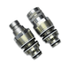 Hydraulic Flat Face Coupler Kit 6679837 6680018 Male Female 46mm for Bobcat Skid Steer CTL Excavator Telehandler 753 863 S175 S300 S650 T140 T180 - Fuel Parts Depot