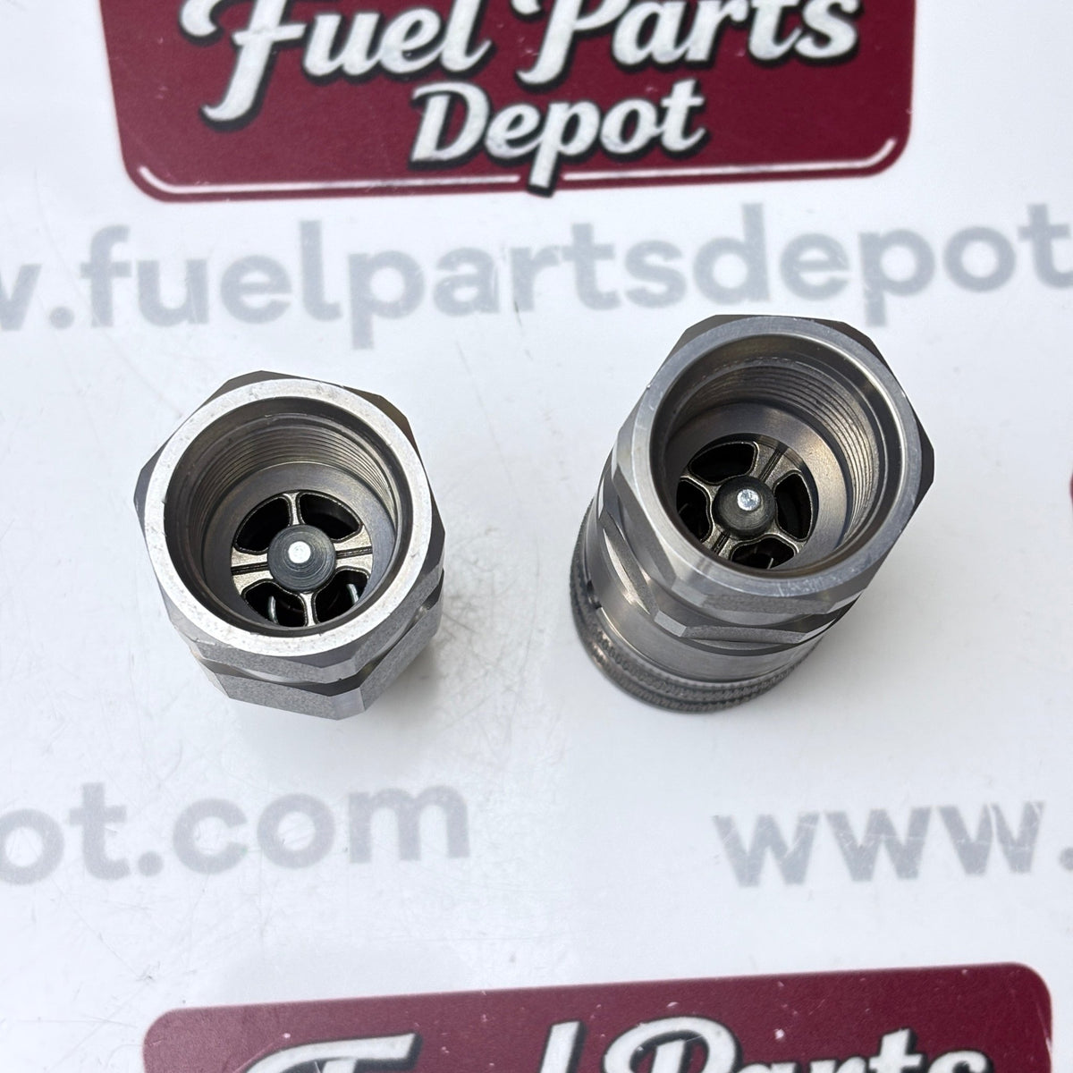 Hydraulic Flat Face Coupler Kit AT312470 KV14216 For John Deere 250 317 325 332D - Fuel Parts Depot
