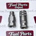 Hydraulic Flat Face Coupler Kit AT312470 KV14216 For John Deere 250 317 325 332D - Fuel Parts Depot